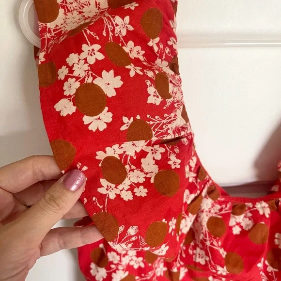 Free People Ruby Fiore Mini Dress, size 4 - Picture 7 of 10